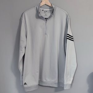 Adidas Golf Mens Half Zip Pullover Sweater